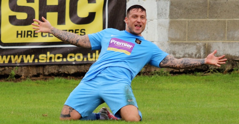 NorthallertonFC's tweet photo. 𝗡𝗘𝗪 𝗦𝗜𝗚𝗡𝗜𝗡𝗚

Northallerton Town are delighted to announce the signing of Adam Burnicle from @CrookTown_AFC 

Adam will be available for selection for tonight's game against Seaham Red Star.

Our thanks to Crook for their assistance in completing the transfer