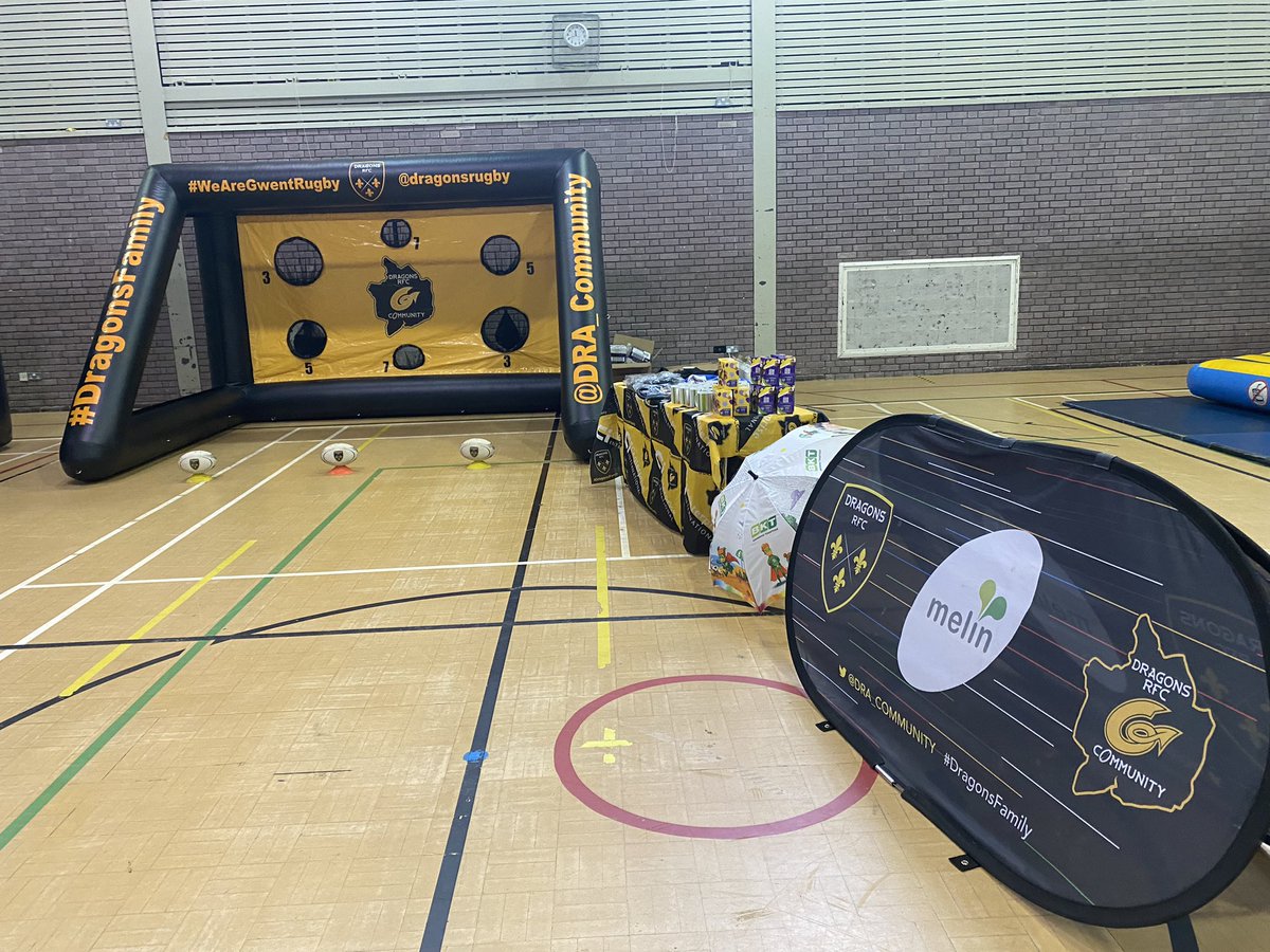 All set and ready to support our community partner <a href="/MelinHomes/">MelinHomes</a> @TorfaenLeisureT Pontypool. 
Looking forward to another great day engaging with your staff #DragonsFamily 
<a href="/pcrockettmelin/">peter crockett</a> <a href="/Alanhug47723241/">Al Hughes.....</a> <a href="/MelinCommunity/">Melin Community</a> <a href="/MelinSharon/">Sharon Crockett</a> <a href="/pjk68/">Paula Kennedy</a> @dragonsrugby