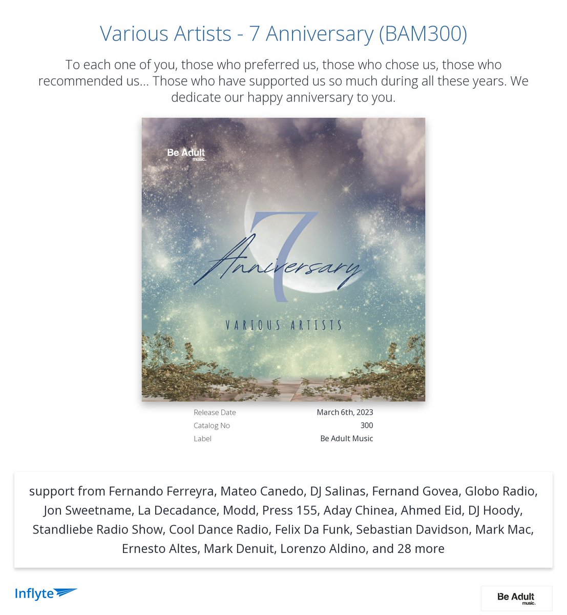 Cheers <a href="/hofer66/">hofer66</a> for the review "congrats from ibiza - keep groovin' &lt;3"
inflyteapp.com/r/mklzfe