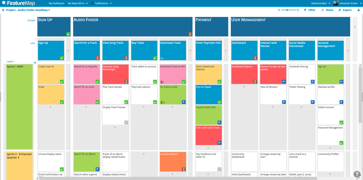 Are you a product manager looking for a better way to manage your product roadmap? Or a product owner struggling to prioritize features and user stories? Maybe you're an agile coach trying to facilitate better team collaboration? FeatureMap has got you covered!
