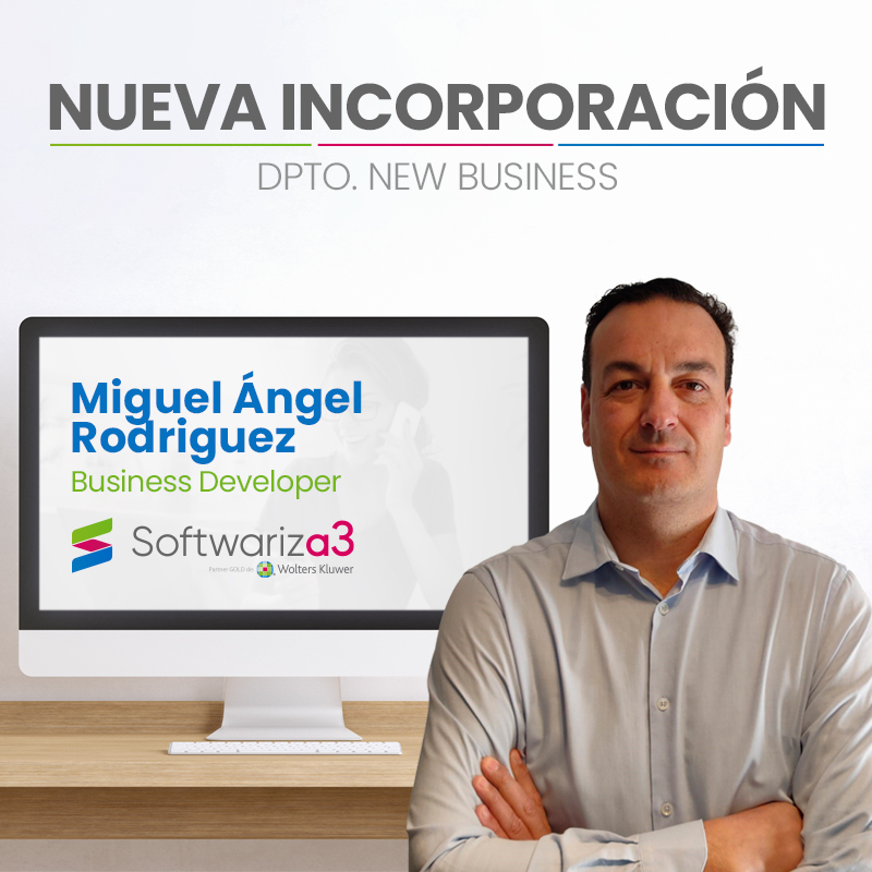📣 Contamos con una nueva incorporación en #Softwariza3 

Concretamente Miguel Ángel Rodriguez llega a nuestra sede de Albacete 📍 como Business Developer 

👉 Bienvenido al equipo 👋💻

#Softwariza3 #NuevaIncorporación #BusinessDeveloper