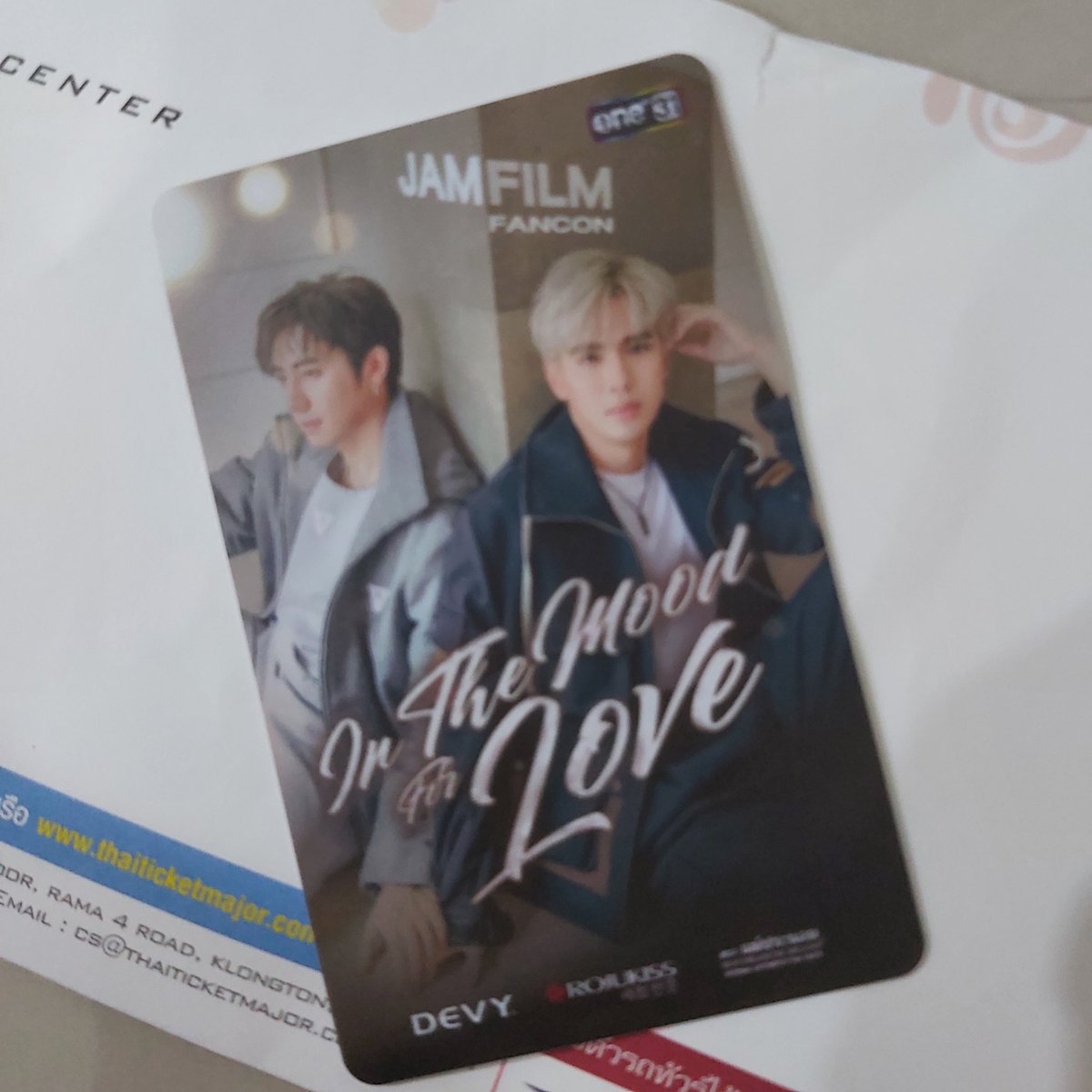 Pichapicha16's tweet photo. ได้รับบัตรแล้วนะคะ...ร้านใจดีอัพเดทให้ตลอดเลยค่ะ
#พลอยชม_Review
#_Ployy_P https://t.co/NkvWMDgDE5