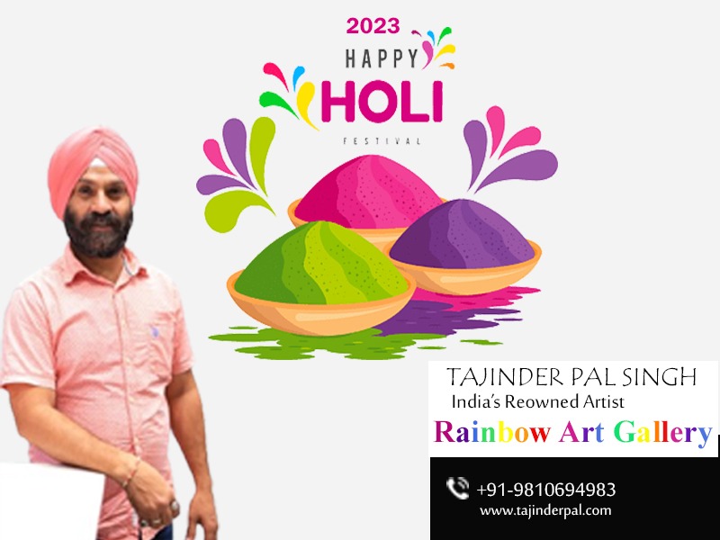 Holi is not just a festival of colors, it's a celebration of Togetherness & Love.

HAPPY HOLI 2023!
.
.
.
#happyholi #holikadahan #holi2023 #holifestival #festivalofcolors #holika #indianfestival #holihai #happyholidays #artgallery #rainbowartgallery #handmadepaintings