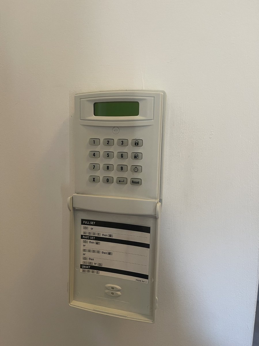 Another <a href="/Pyronix/">Pyronix Limited</a> Euro 46 fitted for customer in #Atherton with 3 part sets (Full, Night and Perimeter) perimeter programmed so that the customer can easily set just the perimeter protection so they can wonder free around the house without setting their intruder alarm off 👍