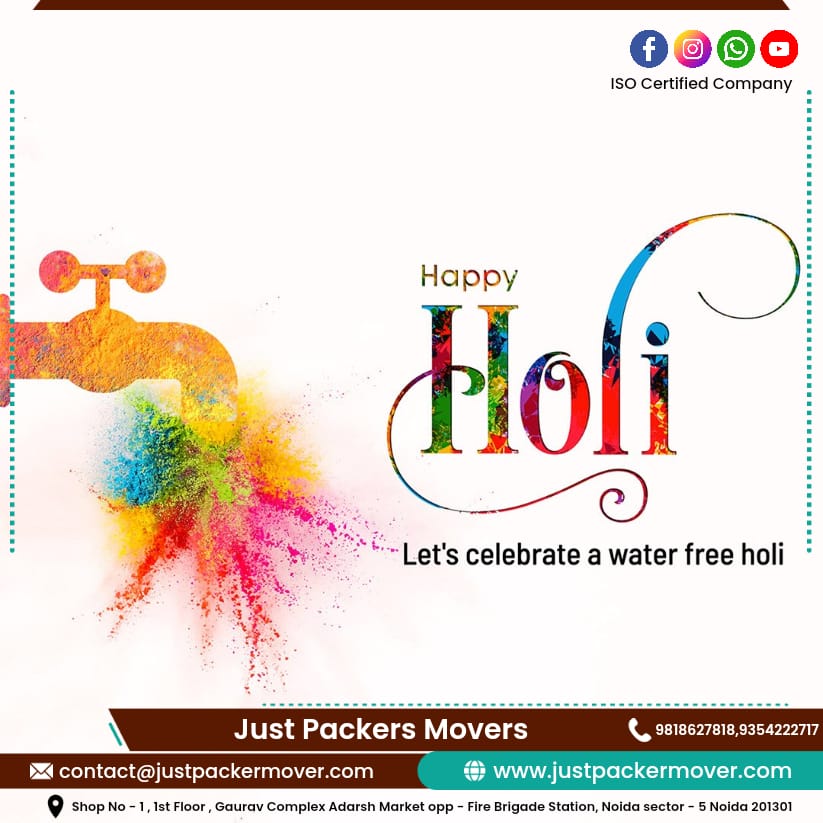 PackersCompany's tweet photo. Happy Holi
Just packers movers and transport company.  The shifting expert house hold goods and office items all India branch total salutation for relocation 
Mob- 9717706278 / 9354222717 https://t.co/VyHfVpX98V