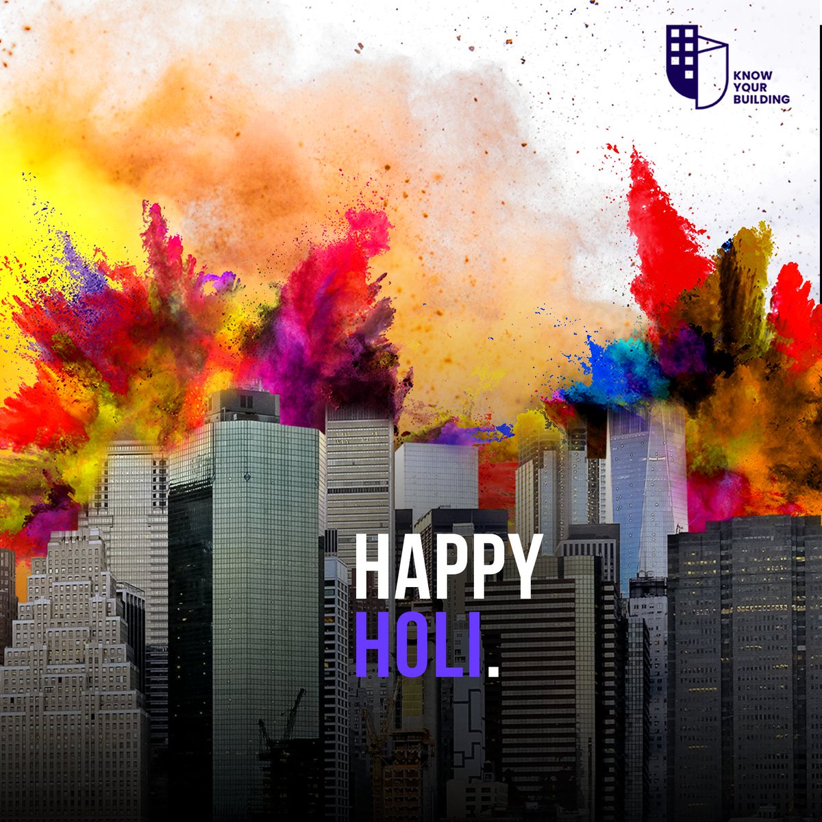 #HappyHoli to everyone! 

May this #festivalofcolors fill your life with #happiness, positivity and new beginnings. Let the vibrant hues of #Holi brighten up your day and create unforgettable memories with your loved ones.

#KnowYourBuilding #Holi2023  #celebrations #Wirelessbms