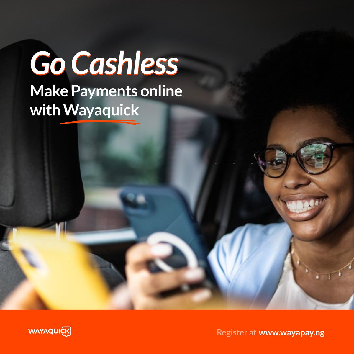 Wayaquick's tweet photo. Who needs cash to make payments when you can go cashless and make payments easily with Wayaquick.
Link in bio to know  more. 
#WayaQuick #OnlinePayment #CashlessPolicy https://t.co/uqmzCmHwnb