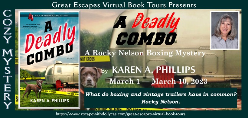 #ontour with #Greatescapesbooktours #Spotlight & Author Guest Post Deadly Combo: A Rocky Nelson Boxing Mystery by Karen A. Phillips @dollycas ebookaddicts.net/spoitlight-dea…