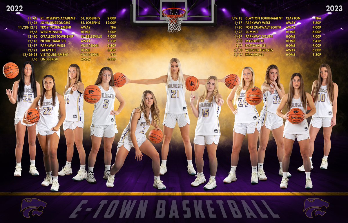DISTRICT CHAMPIONSHIP 
GAME DAY!!!

Come cheer on our lady Wildcats in the district championship game at 6pm tonight at EHS

First 100 EHS students in the CATPOUND get free entry. It’s a ▪️BLACKOUT ▪️

#TOGETHER
