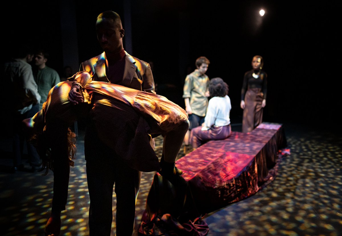 Some shots by Patrick B Photo from my 1st third year public production at RCSSD...

ELECTRA directed by Yasmin Hafesji- a new version devised by the Company. 
RIP Iphigenia x
#seekingrepresentation