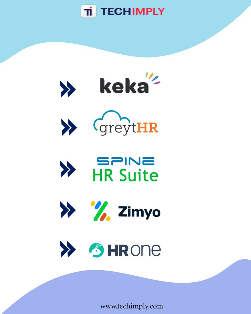 Unlock the power of HR automation with these top 10 software solutions:  Your Ultimate Toolkit for Streamlining the HR System and Staying Ahead of the Game! 

You guys nailed it! @kekahr_official @greythr2 @spinetechit @zimyo @thedarwinbox @bamboohr @ZohoPeople @hrmthread