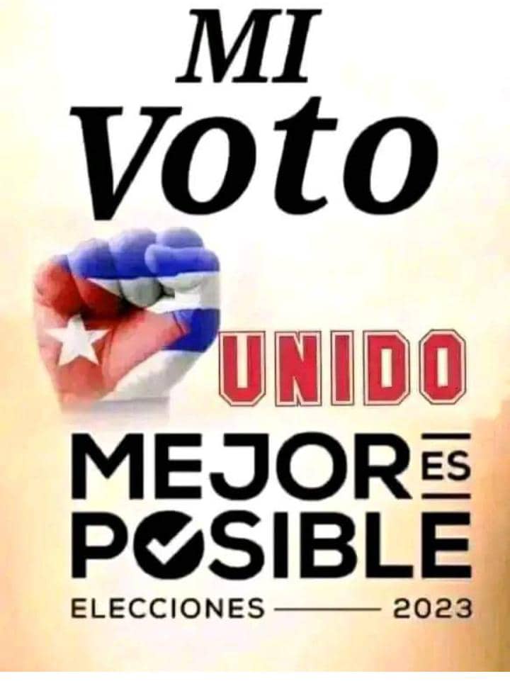 #Cuba  La masiva concurrencia del electorado y la calidad del voto, el próximo 2⃣6⃣de marzo es indispensable, porque como el propio José Martí nos alerto: “un voto descuidado es un derecho perdido”. #YoVotoXTodos #MejorEsPosible