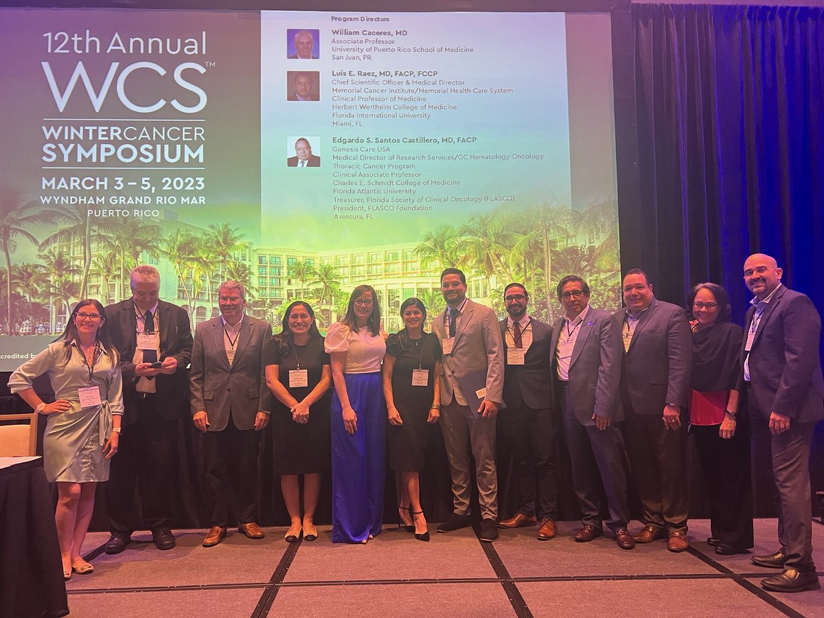 Martin S. Tallman, MD (@martintallman) on Twitter photo Superb heme malignancy session @12th annual Winter Cancer Symposium in Puerto Rico this past weekend. Fascinating case presentations with scholarly discussion. Not a bad location! Thanks to β¦<a href="/EdgardoSantosMD/">Edgardo S. Santos, M.D., FACP, FASCO</a>β© β¦<a href="/LuisERaez1/">Luis E Raez</a>β© for organizing and gracious hospitality. Superb heme malignancy session @12th annual Winter Cancer Symposium in Puerto Rico this past weekend. Fascinating case presentations with scholarly discussion. Not a bad location! Thanks to β¦<a href="/EdgardoSantosMD/">Edgardo S. Santos, M.D., FACP, FASCO</a>β© β¦<a href="/LuisERaez1/">Luis E Raez</a>β© for organizing and gracious hospitality.