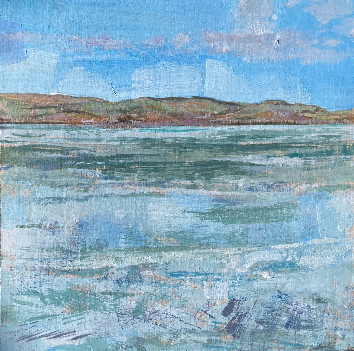 marcprillart's tweet photo. Morecambe Bay View - 1250
#Morecambe #MorecambeBay #landscapepainting #Seascape #acrylicpainting #plywood #pleinair #PleinAirPainting #HoadMonument #Ulverston https://t.co/y7nQ0U9Fiu