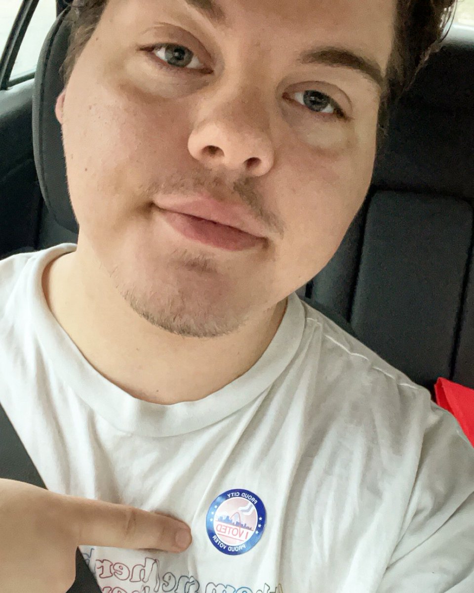 CJB_Mo's tweet photo. Got out to vote 🗳️ this morning, remember polls are open until 7pm!! Go let your voice be heard y'all!
#Aldergeddon #STLpolitics https://t.co/pLtEeeLurP