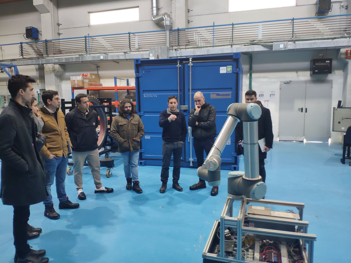 aimenct's tweet photo. Technical meeting of @ZDZW_Project at #aimenct to address the @GRIRenInd #PilotLine which goal is to #reduce #defects of #welding and #painting during the #wind #turbine #tower manufacturing process. 

+INFO: https://t.co/cmFcjS8Q1b 
#aimenresearch #HorizonEurope https://t.co/lkziomz1Ic