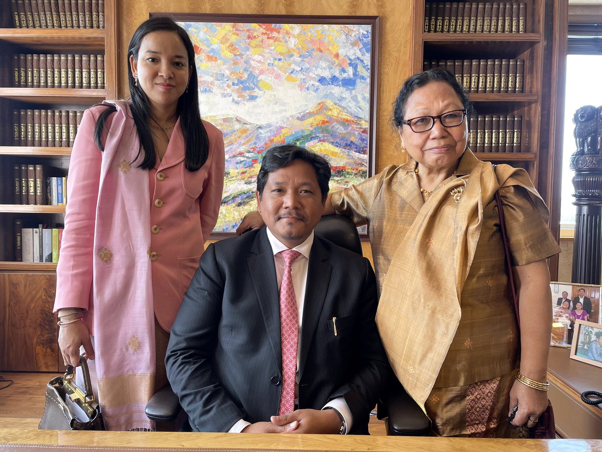 Conrad K Sangma tweet media