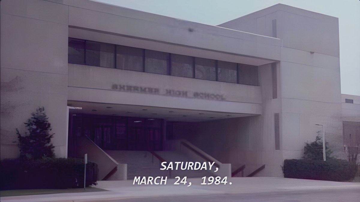Ilovenostalgia's tweet photo. 40 years ago this year on March 24th, 1984, five teenagers from different cliques and backgrounds met at 7:00 AM on a Saturday morning at Shermer High School to serve detention. https://t.co/8gz3AZLii4
