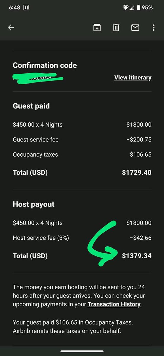 airbnbfraud's tweet photo. Stealing much @bchesky @Airbnb ? What an #airbnbfraud #scam https://t.co/TvDWjNwTdQ