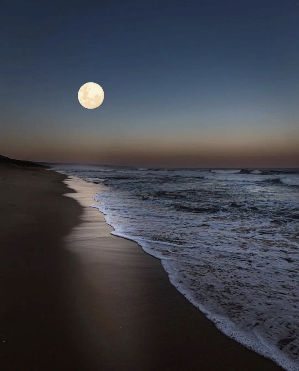 Full Moon and Sea