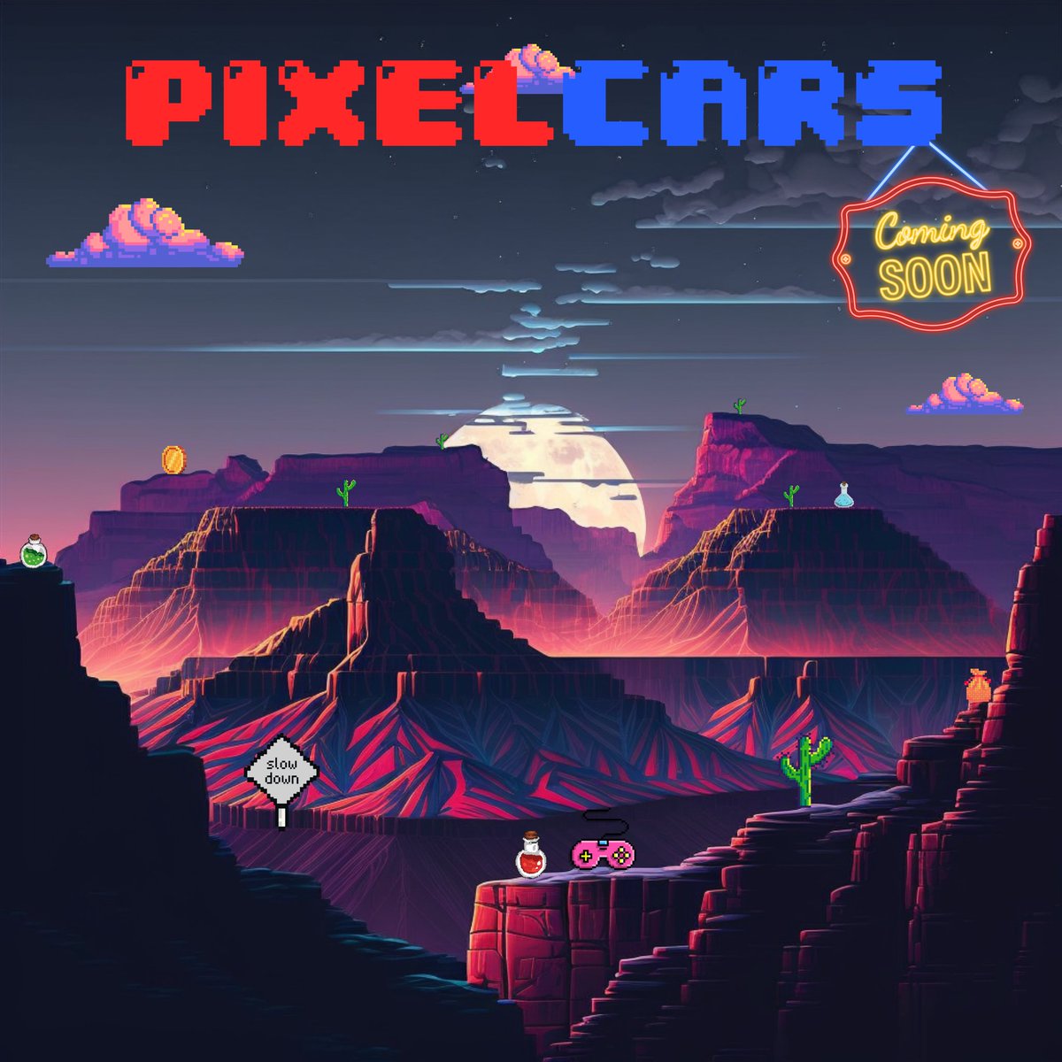 OrdiMob's tweet image. GM ROADERS !🏜️

Take a look… some hidden clues in the Fury Road 👀

Our First game gonna be a game changer for the ecosystem and all NFT holders 🎮👾

#PixelCarsVerse #NFTGame