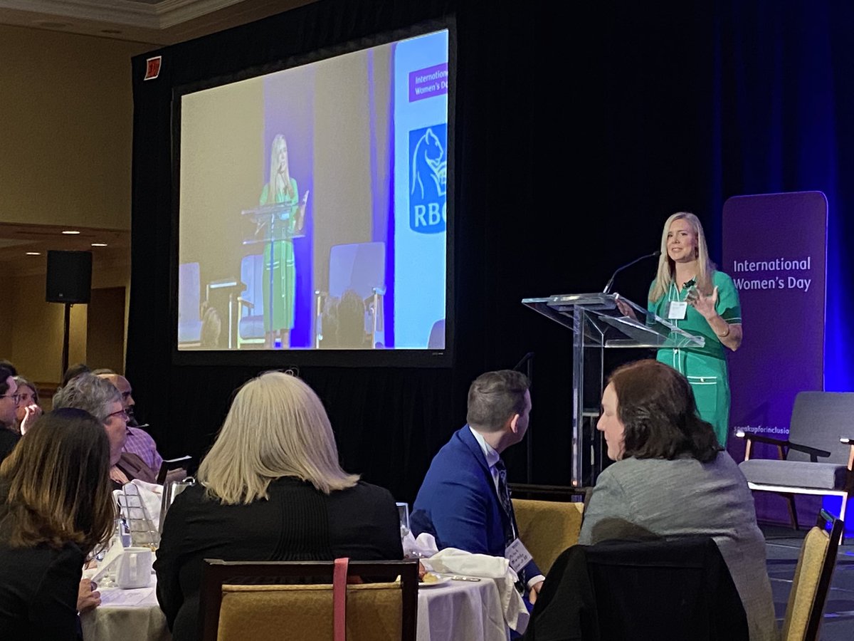 Thrilled to be in the company of many brilliant and inspirational women this morning @cwb_ns International Women’s Day breakfast. Very proud to support my dear friend, powerhouse broadcaster and entrepreneur @AlyseHand who is moderating today’s panel. #cwbiwd2023 #EmbraceEquity