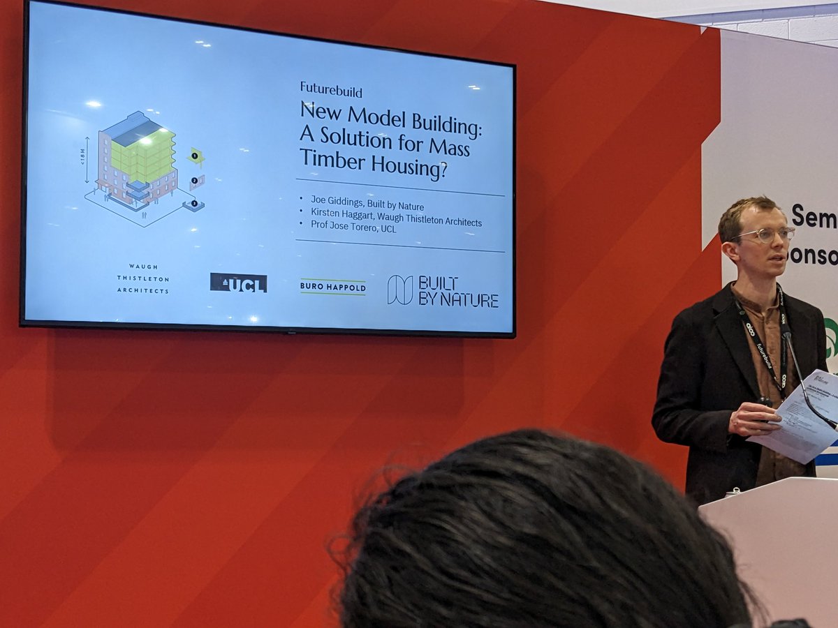 Let's see what the work and experience of @WaughThistleton and others might bring to the @CommunityYoco thinking on mid-rise mixed-use buildings on #YorkCentral #Futurebuild2023