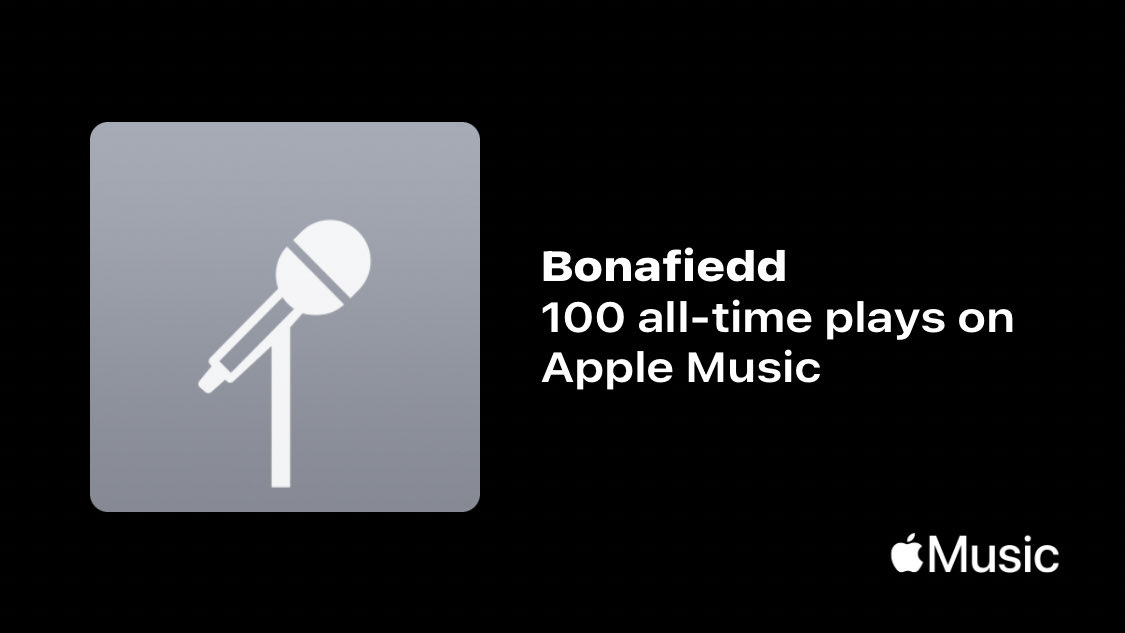 Just passed a new Milestone on <a href="/AppleMusic/">Apple Music</a>. Thanks for listening!
music.lnk.to/xakQRU