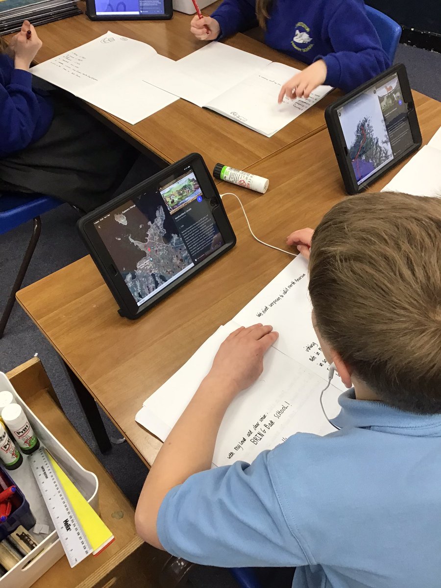 Christletonpri's tweet image. Year 5 have been using Google Earth Voyager to explore Viking routes taken by Erik the Red and Leif Ericson. #cpshistory #cpscomputing