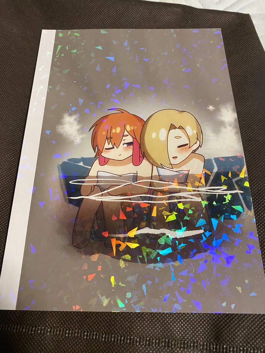 シンステの新刊が届きましたよ〜
30ページ近いけど意外と薄いし小さい
今度作るときはもう一回り大きくてもいいかもしれない 