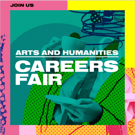 🎉Wednesday 15th March 1-3pm in the Hub; the FAH Careers Fair! Great opportunity to network with employers including Creative Access, Boxraw, Britasia TV, Moonbug Entertainment & McCann Central.

Opportunity to have a free Linkedin profile photo taken too!
See you there!
#covuni