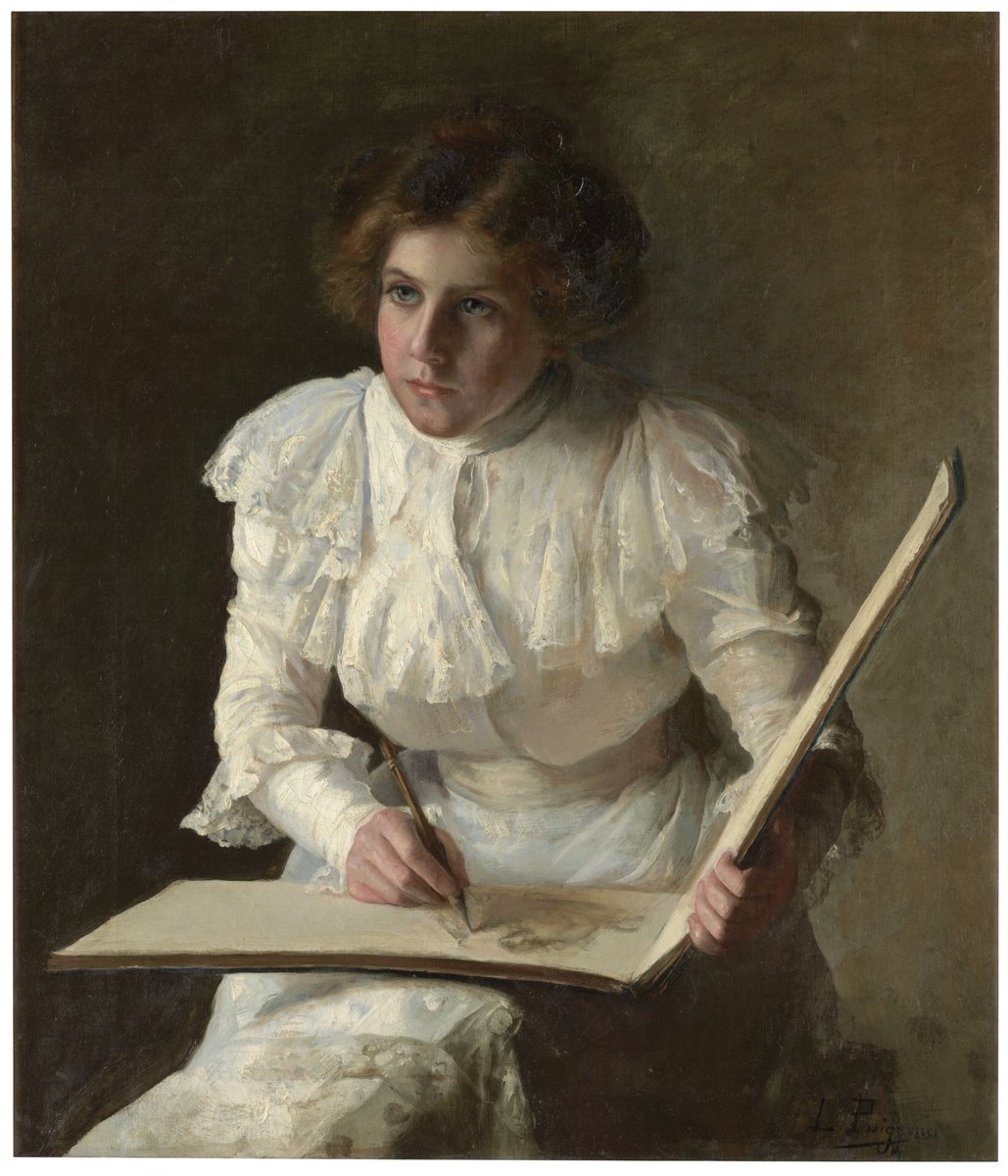 El <a href="/museodelprado/">Museo del Prado</a> ha subido hoy a su galería online la Artista de María Luisa Puiggener Sánchez, adquirido por el Estado y adscrito al Museo en 2022. 

Deseando verla pronto en sala.

museodelprado.es/coleccion/obra…