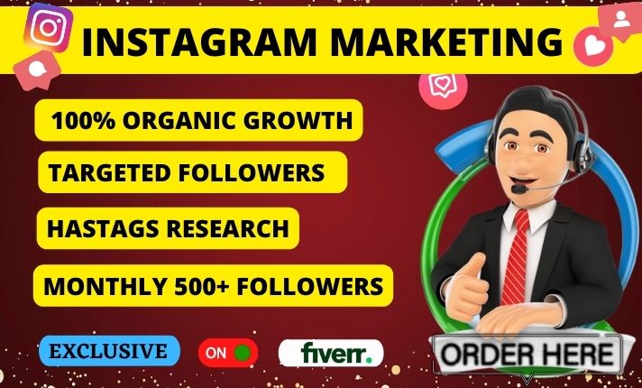I will do super fast Instagram organic growth
Order: fiverr.com/share/V8ZzAe

#instagrammarketing #instagrammarketingtips #instagrammarketingguide #instagrammarketing101 #instagrammarketingtip #instagrammarketingstrategy #instagrammarketingforbusiness #instagrammarketingexpert
