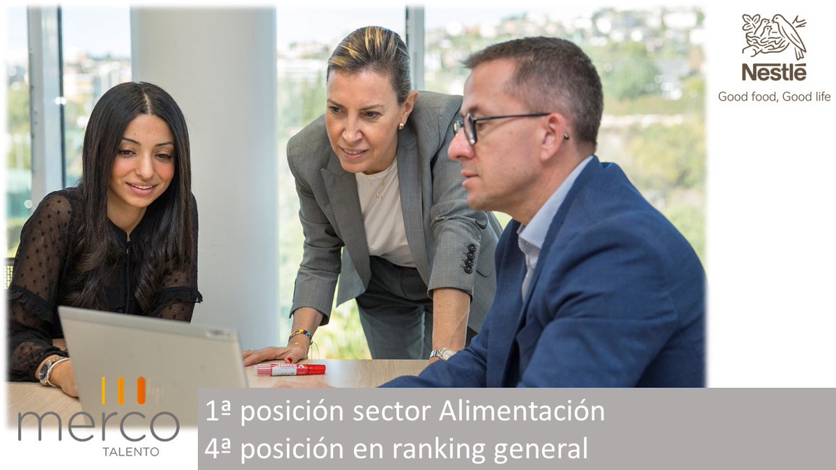 Nestle_es's tweet image. ¡Estamos de celebración! 🥳Somos la empresa con mayor capacidad para atraer y retener #talento del sector de la alimentación, y la cuarta en el ranking general en el índice  #MercoTalentoEspaña22 
¡Muchas gracias! 
+ Info👉bit.ly/3mw04eW