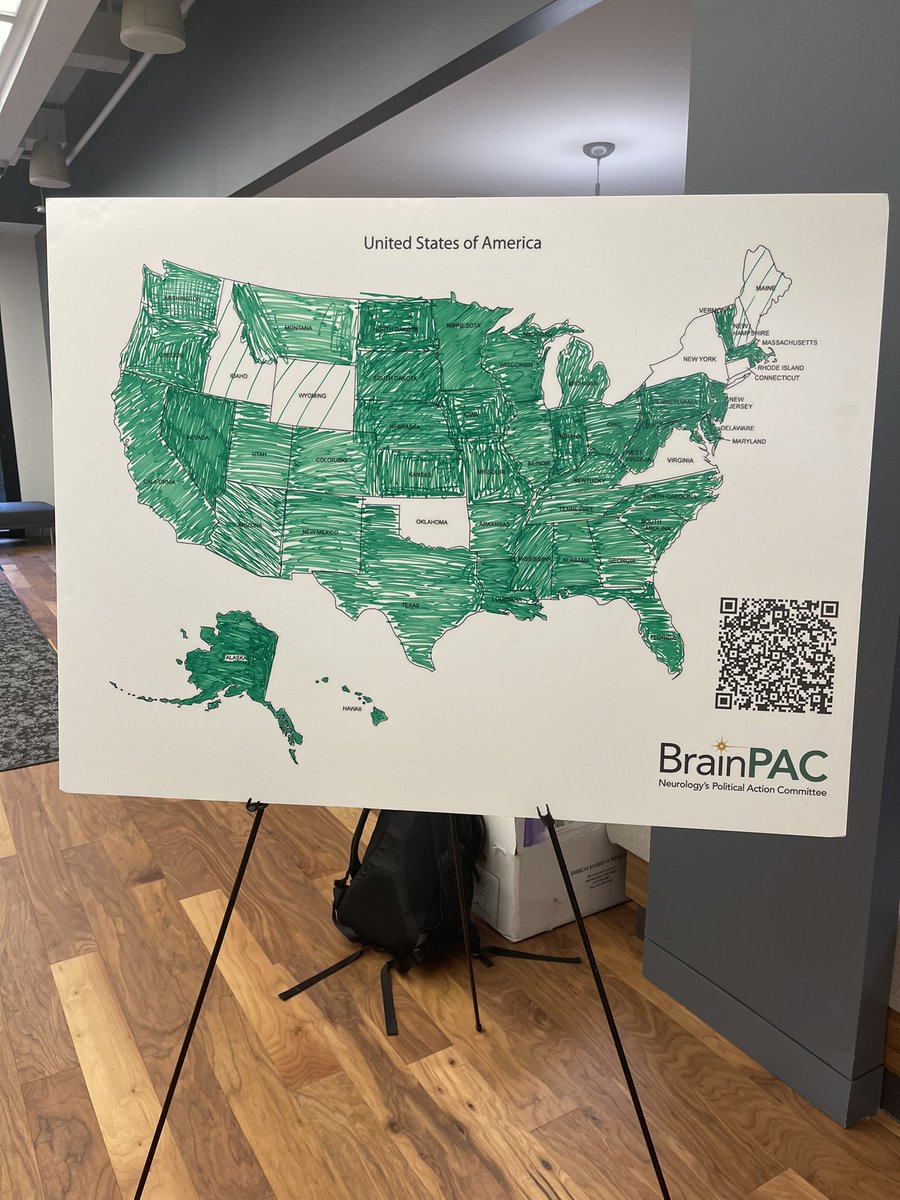 America is going Neurology Green! #BrainPAC #NOH23