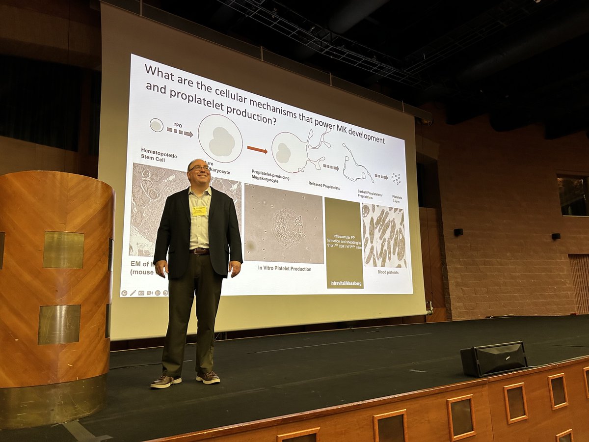 Such a privilege to chair a session on platelet production at the Gordon Research Conference on Megakaryocytes and Platelets in Tuscany, Italy
