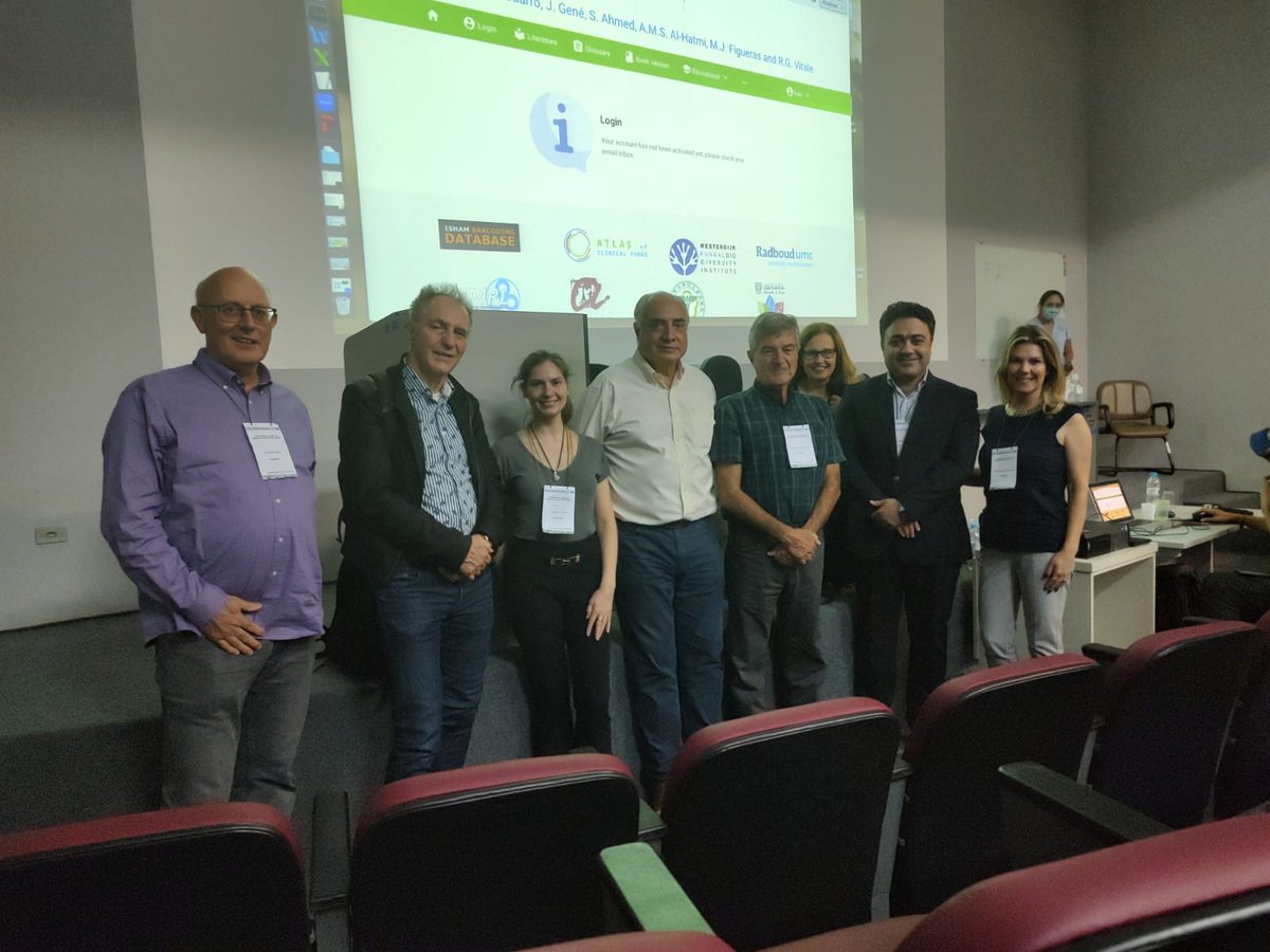 A very successful Medical Mycology Course with &gt;100 participants (1-10 March, 2023) at UFPR, Curitiba, Brazil cmrp-taxonline.com L to R: J. Meis, Sybren de Hoog, Lorena Carolina, Arnaldo Colombo, Flávio Queiroz-Telles, Vania Vicente, Amir Seyedmousavi, Francelise Cavassin