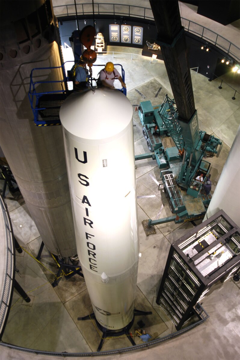 AFmuseum's tweet image. Opened to the public in 2004, the Missile Gallery is contained in a silo-like structure that stands 140 feet high. Visitors can view missiles such as the Titan I and II and Jupiter from ground level or can take in an aerial view from an elevated platform. #afmuseum100 #spacegeek
