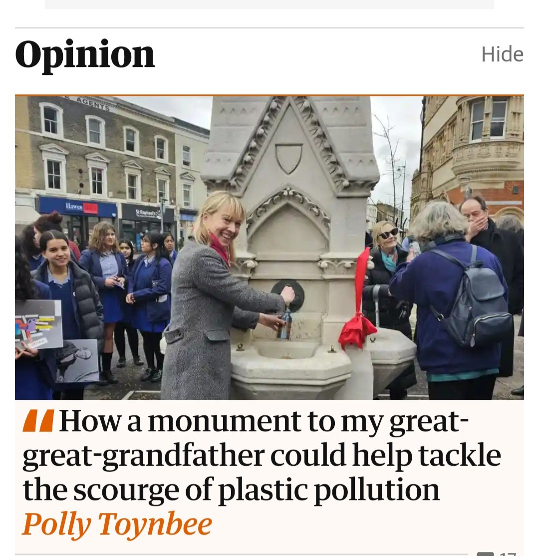 Good to meet you @pollytoynbee and thank you for the article (and nice shot of me!). But it is completely incorrect to say councils don't cooperate. We at Merton put £12k into this and loved working with Heritage of London Trust. theguardian.com/commentisfree/…