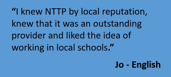 Lovely to meet candidates on interview this week, who have all applied because of our local reputation. 
This is also why many of our NTTP teachers chose to train with us⬇️
Would you like to #traintoteach with us? See our website: bit.ly/2nYUqAa 
#inspire #NTTP #SCITT