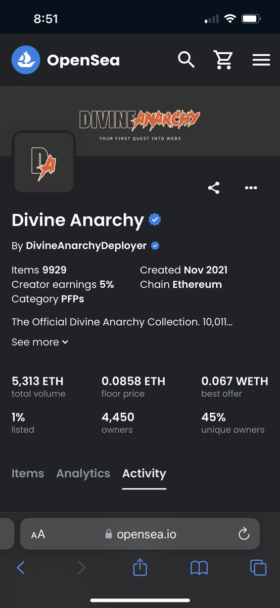 ShinseiCEO's tweet photo. *UPDATE*

Floor swept to .0858 at the time of this tweet. 

121 listed 
FP : .0858
31 left till .2
60 left till .4 

Someone grab the ice skates. 🥶🥶 https://t.co/GxGvkoximQ