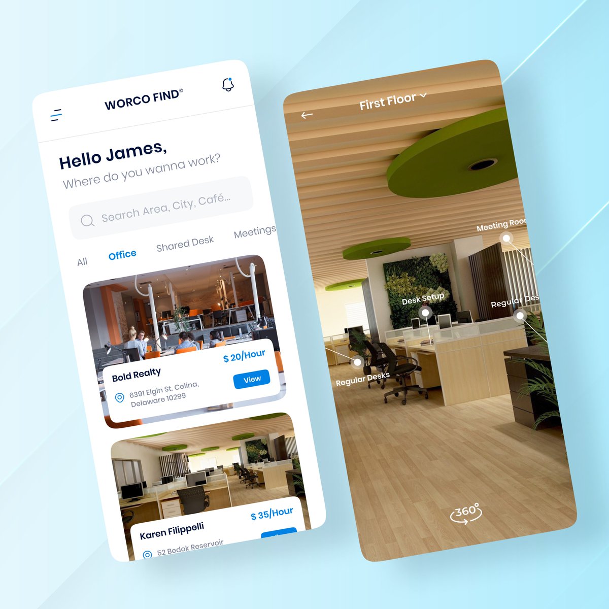 TheGrayBear_'s tweet image. We are pleased to share our latest UI/UX design work, Worco Find, a Workspace Finder app.

Are you looking for a reliable and experienced design and development partner for your project? Connect with us and get high-end solutions from our experts.

#workspace #workspaceapp #uiux