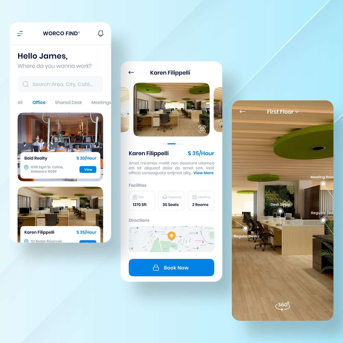 TheGrayBear_'s tweet image. We are pleased to share our latest UI/UX design work, Worco Find, a Workspace Finder app.

Are you looking for a reliable and experienced design and development partner for your project? Connect with us and get high-end solutions from our experts.

#workspace #workspaceapp #uiux