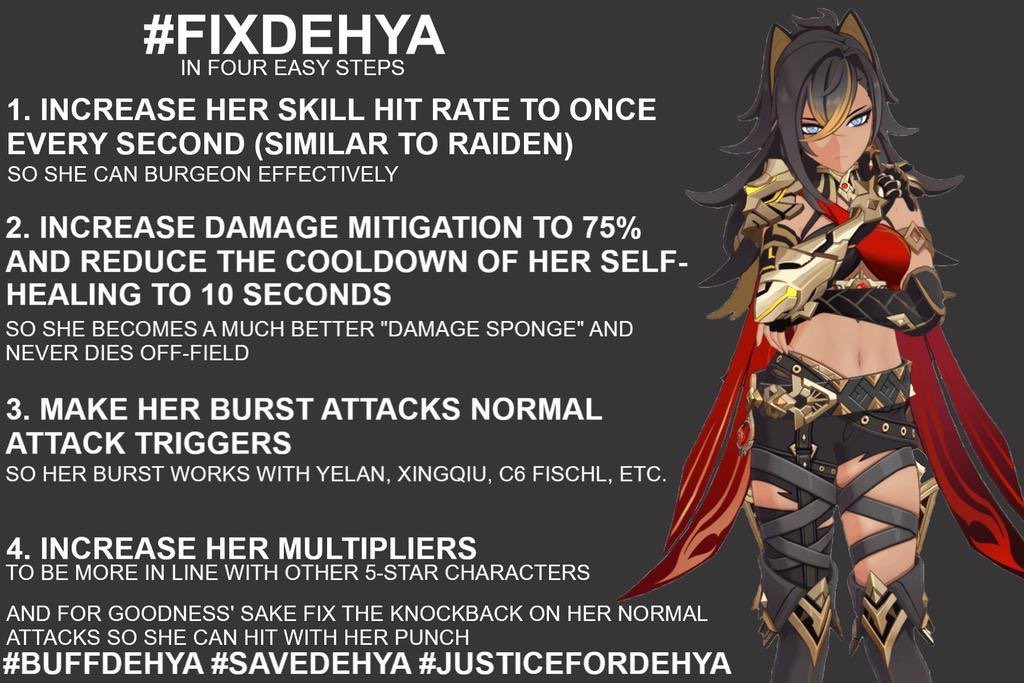 #FixDehya  pls hoyoverse