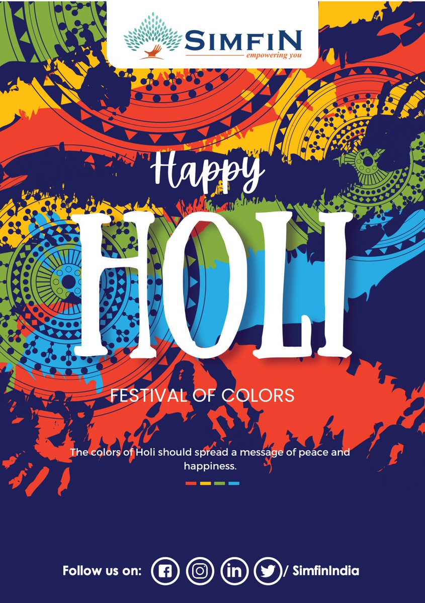 Best wishes to you and your family for a Holi filled with sweet moments and memories to cherish for long. Happy Holi!! 
#holihai #holi #holispecial #holicelebration #holifestivalofcolours #holifestival #HappyHoli #happyholi2023
