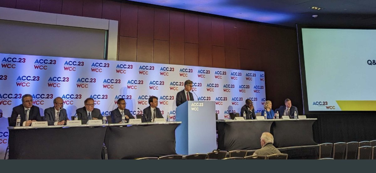 Still euphoric from a great weekend in NOLA #ACC23! I was honored to participate in a LBCT session & press conference - CHEERS to @ACCinTouch @KBerlacher, @DougDrachmanMD & @jlinderbaum for highlighting #teambasedcare, #ACCCVT members and #DiversityandInclusion this weekend!