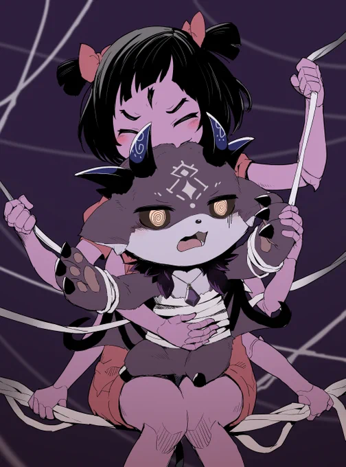 Spider Dance with Debiru#でびでびるなま 