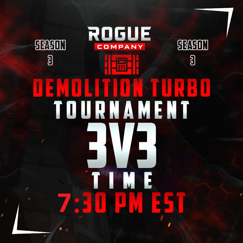 Rogue Company Tournaments tweet media