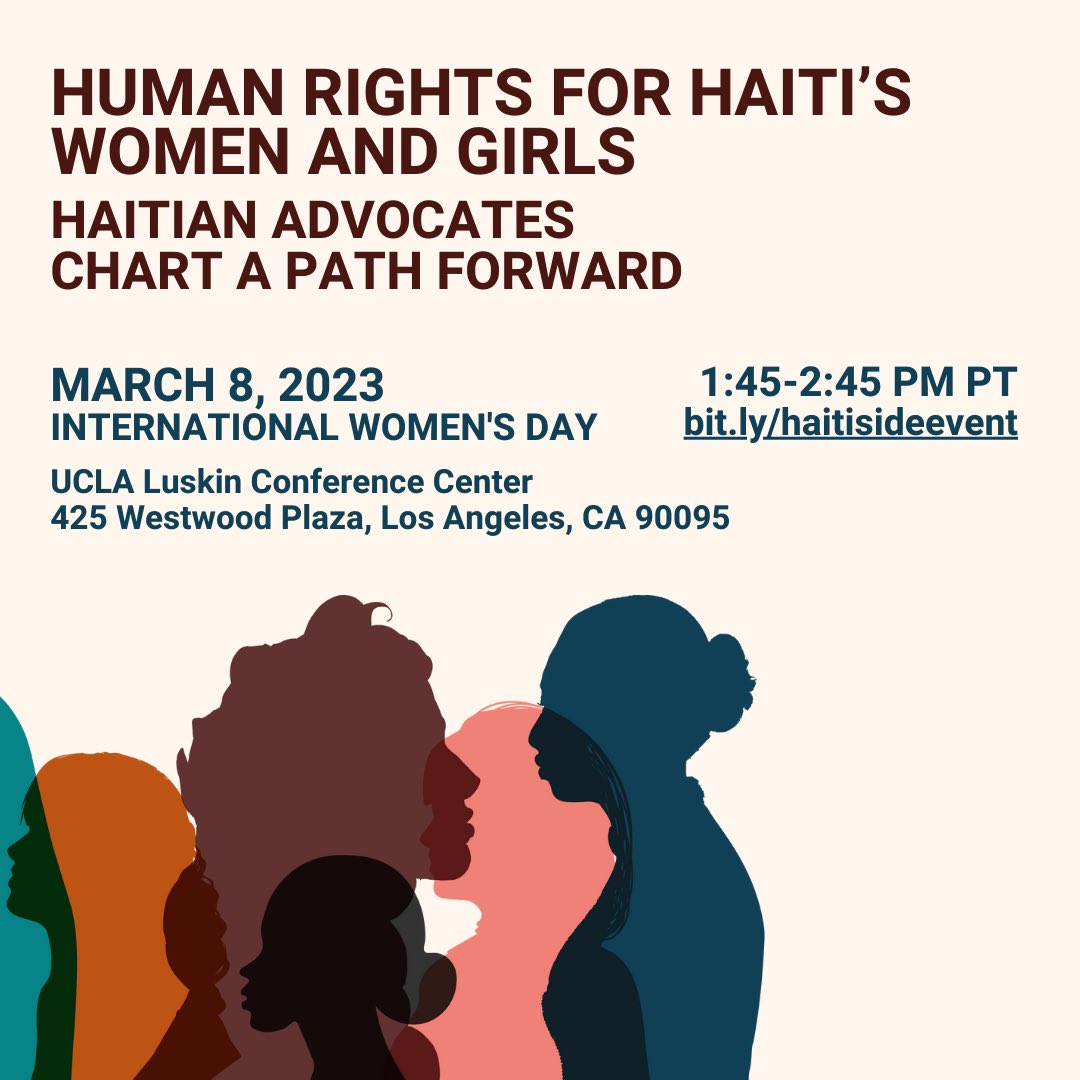 HaitianBridge's tweet photo. For tomorrow’s #internationalwomensday our Executive Director, Guerline Jozef @GuerlineMJozef will be testifying at the Inter-American Commission on Human Rights regarding alarming accounts of sexual violence perpetrated against women and girls in Haiti. https://t.co/4esOEvSnzV