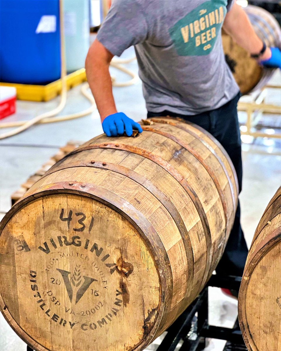 Virginia Distillery Co. 🤝🏽 Virginia Beer Co. 🗓️ March means #VBCturns7, which means it's almost time for the return of WAYPOST! To celebrate Lucky #7, on a whim we reached out to the fine folks at @VADistillery to inquire about borrowing some barrels for a new Waypost variant...